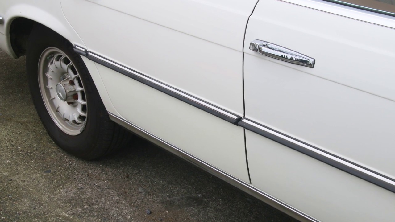 Best Tool to Remove Chrome Side Body Trim Strips on Older Mercedes Benz
