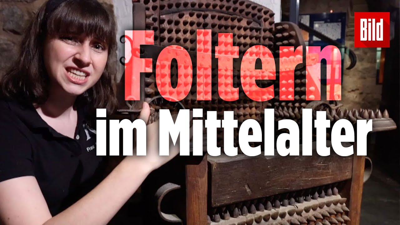 Die grausamsten Foltermethoden im Mittelalter: Das steckt hinter Mundbirne, Stachelstuhl und Rädern