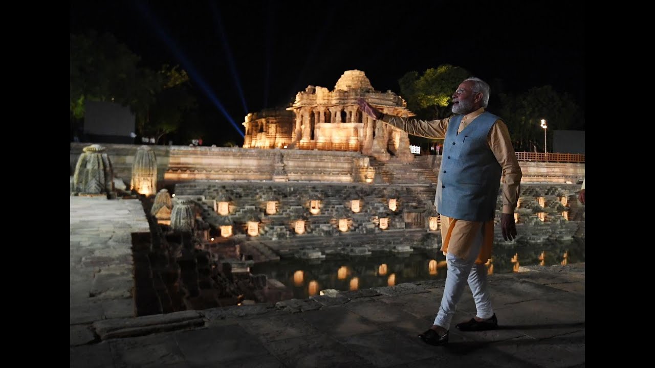 PM Modi visits Surya Mandir in Modhera, Gujarat