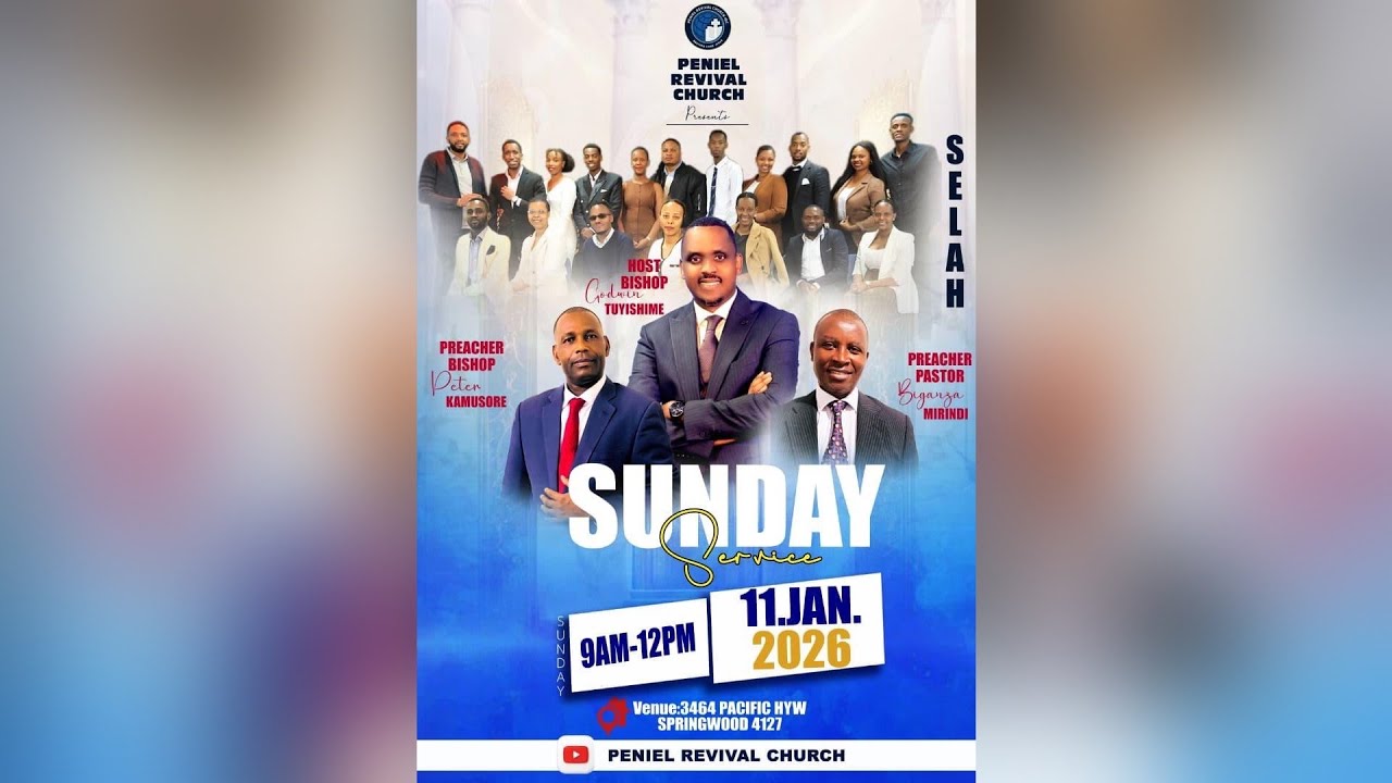 PENIEL REVIVAL CHURCH | SUNDAY SERVICE | WITH BISHOP PETER KAMUSORE - 11/01/2026