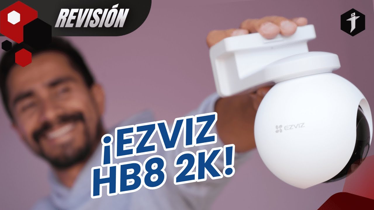 EZVIZ HB8 2K: ¡CÁMARA DE VIDEOVIGILANCIA QUE FUNCIONA CON PANEL SOLAR!