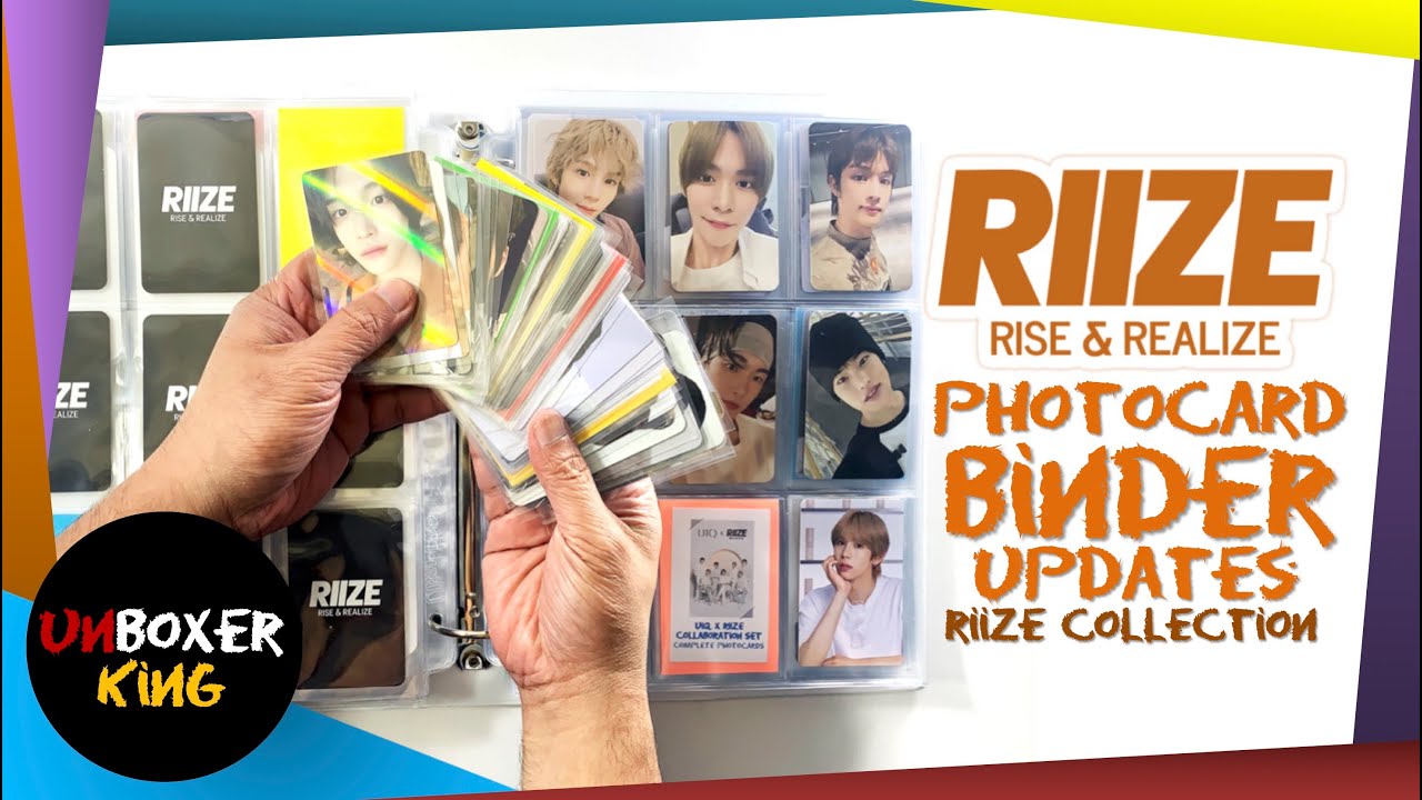 RIIZE STORING PHOTOCARD COLLECTION || PHOTOCARD BINDER UPDATES NO. 25