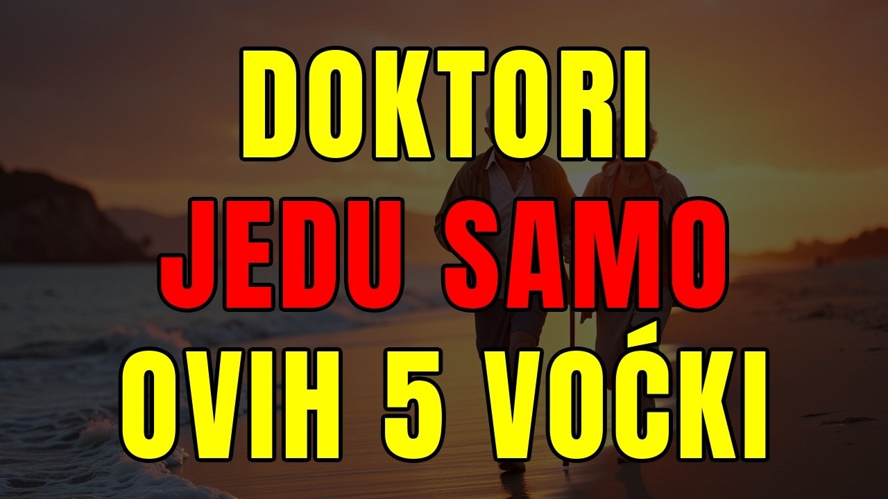 5 voćki koje doktori preporučuju starijima svaki dan!