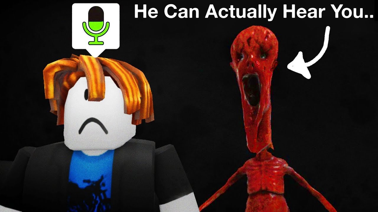 Я создал игру ужасов для Roblox, которая использует ваш микрофон...