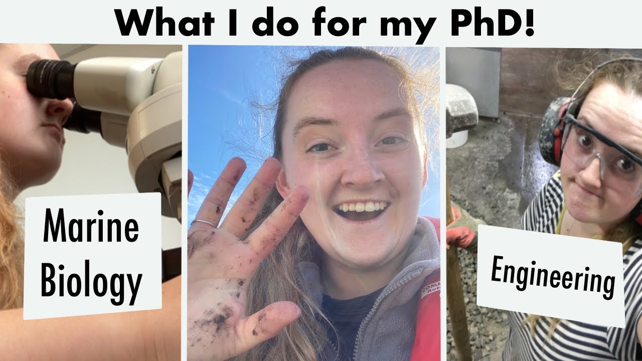 My MARINE BIOLOGY and ENGINEERING PhD! (Scottish Research Explorathon!)