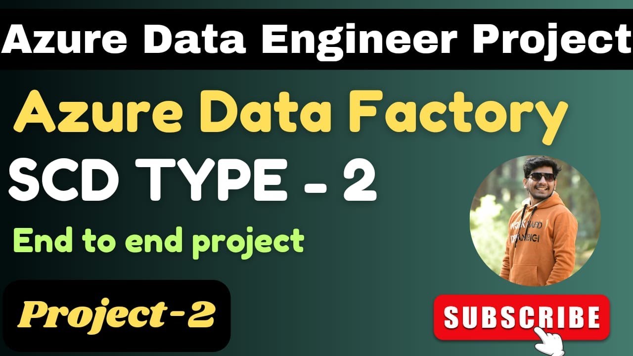 SCD TYPE-2 using ADF | Azure data engineering project