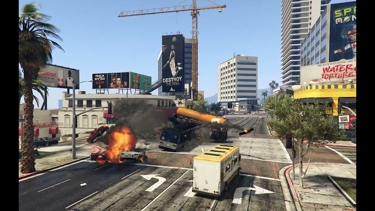 DLSS4.5 GTAV Enhanced 4060laptop Ultra High Graphic 2K60