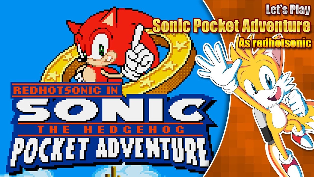 redhotsonic Pocket Adventure? - LIVE Wednesday 17th April 9.30pm BST