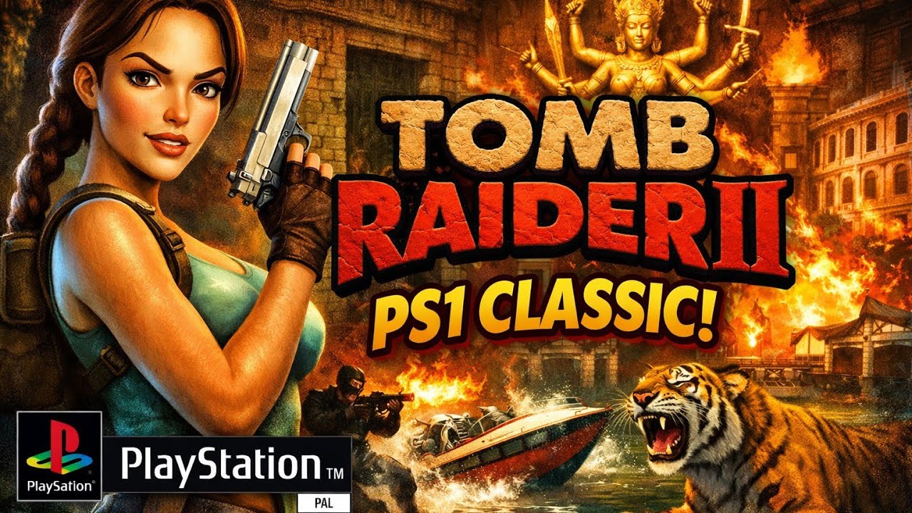 Tomb Raider Classic PlayStation 