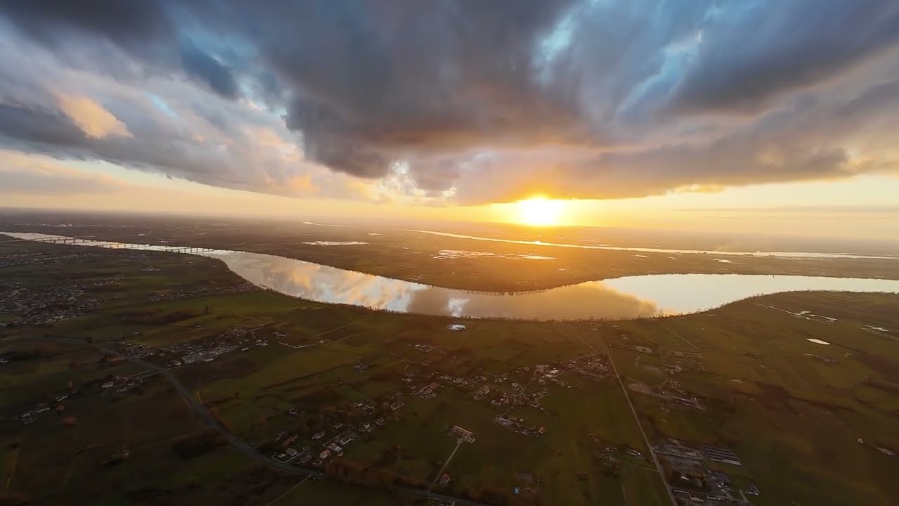 DJI AVATA 2 - coucher de soleil