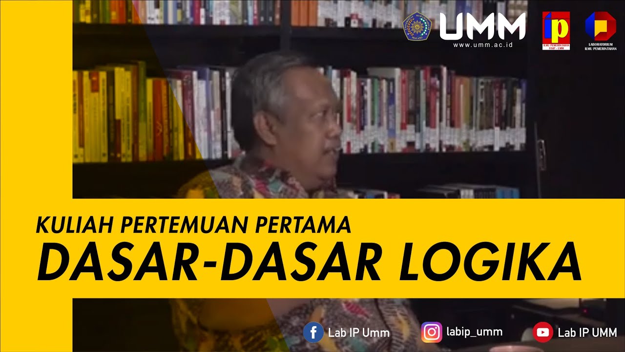 Kuliah Pertemuan I MK Dasar-Dasar Logika