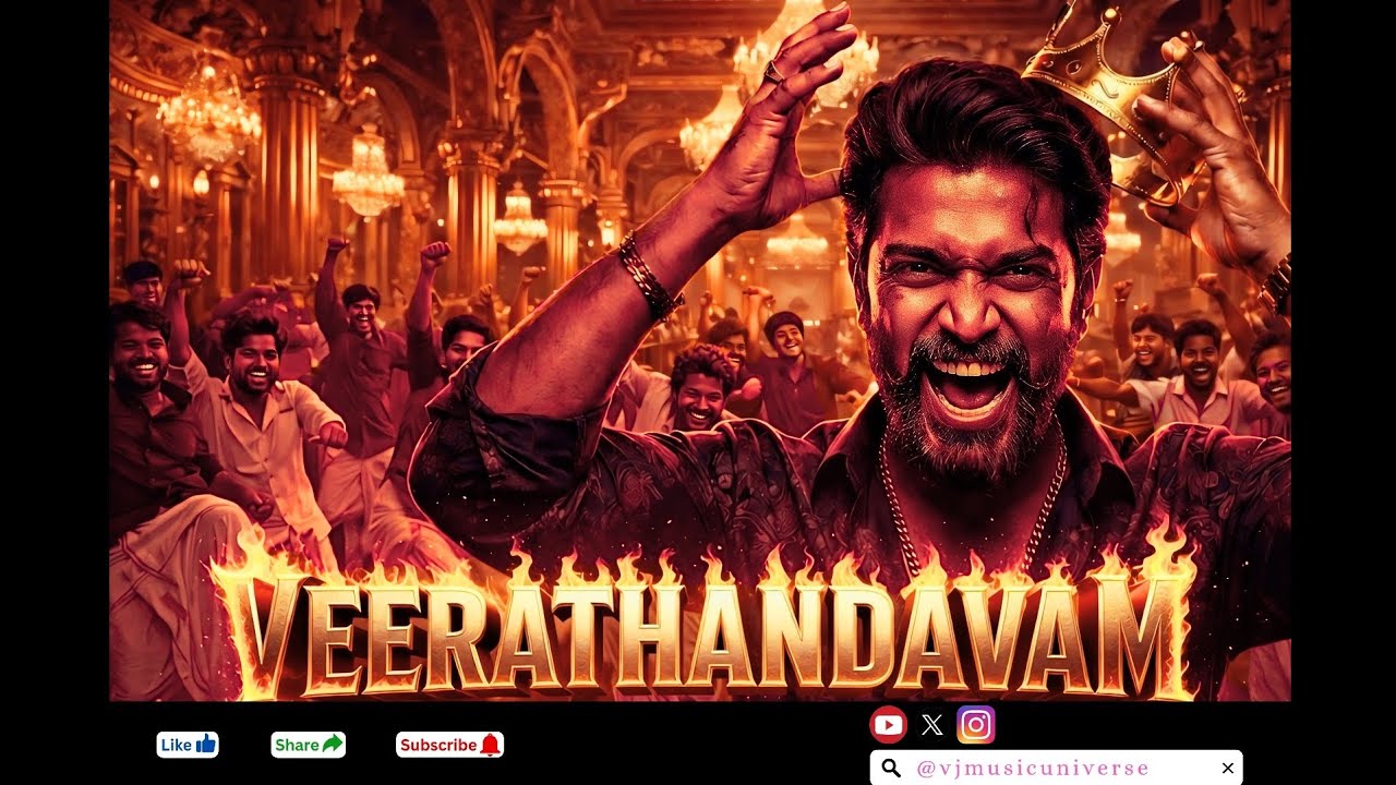I Created the Darkest Villain BGM | The Devil's Throne-Veerathandavam | Dark Villain Mass BGM