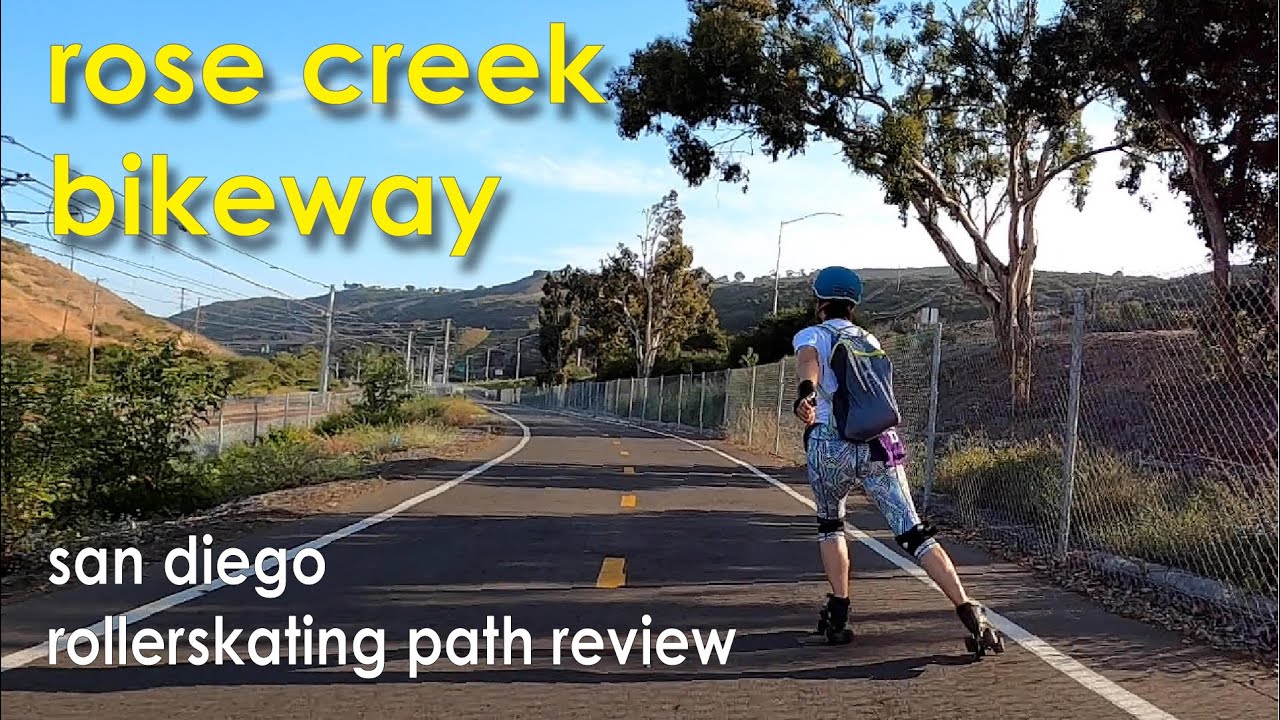 Rose Creek Bikeway - San Diego Rollerskate Trail Review