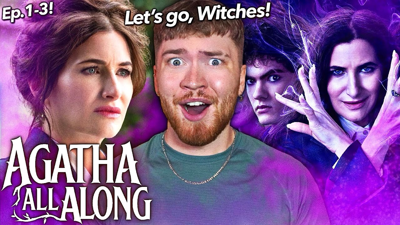 AGATHA ALL ALONG is for the GAYS & GIRLIES!! | *First Time Watching* | E1-3 REACTION