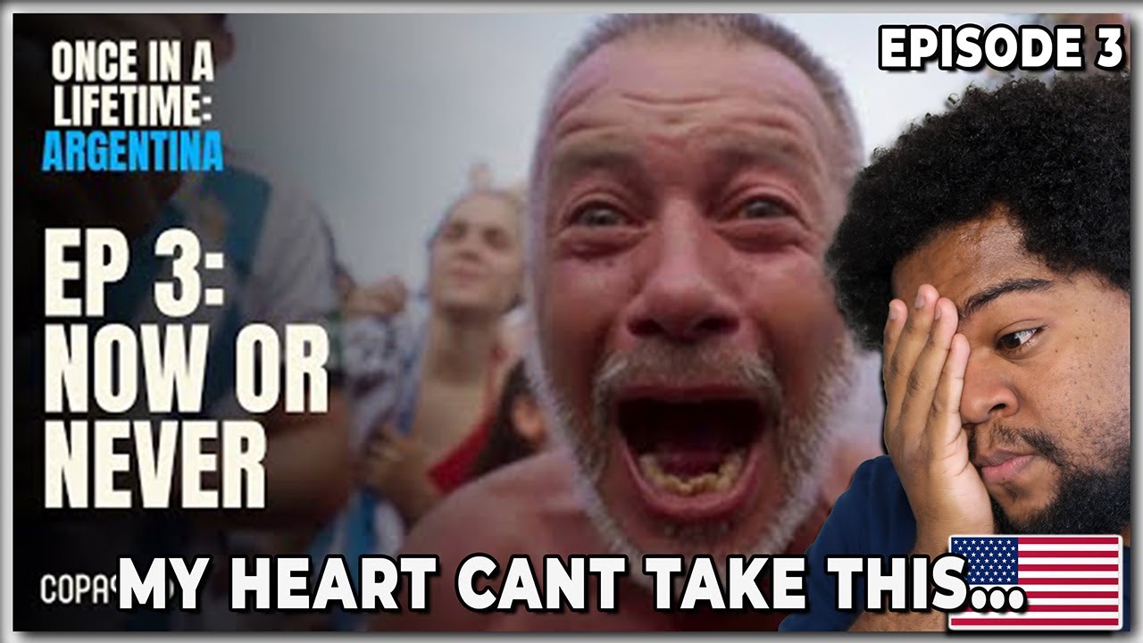 AMERICAN REACTS: Once in A Lifetime by Copa90 Episode 3, NOW or NEVER (This is STRESSFUL)