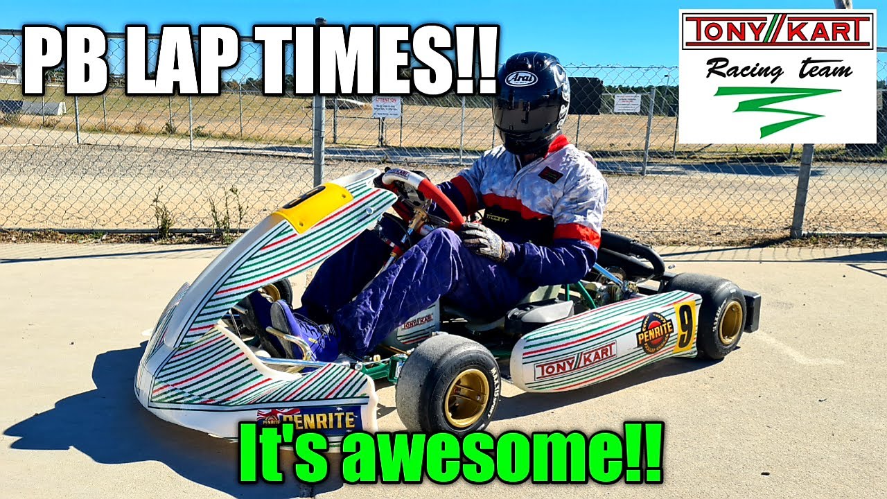 Racing Our Tony Kart 401R 125cc Rotax - New PB Lap Times