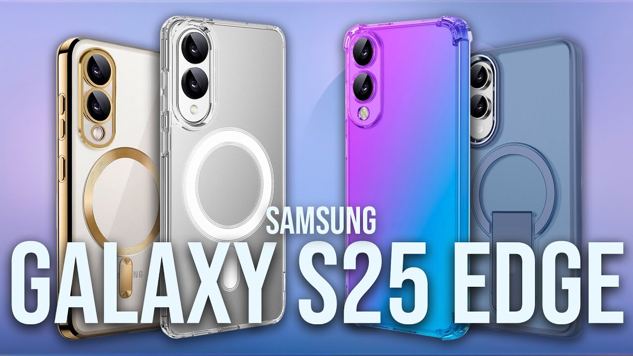 Functionality, design, and protection – the most interesting cases for the Samsung Galaxy S25 Edge