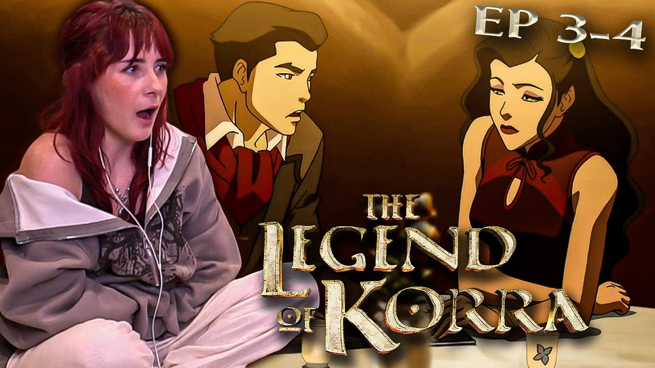 LOVE TRIANGLE?? YES PLEASE!! | The Legend of Korra Season 1 Ep 3-4 REACTION!