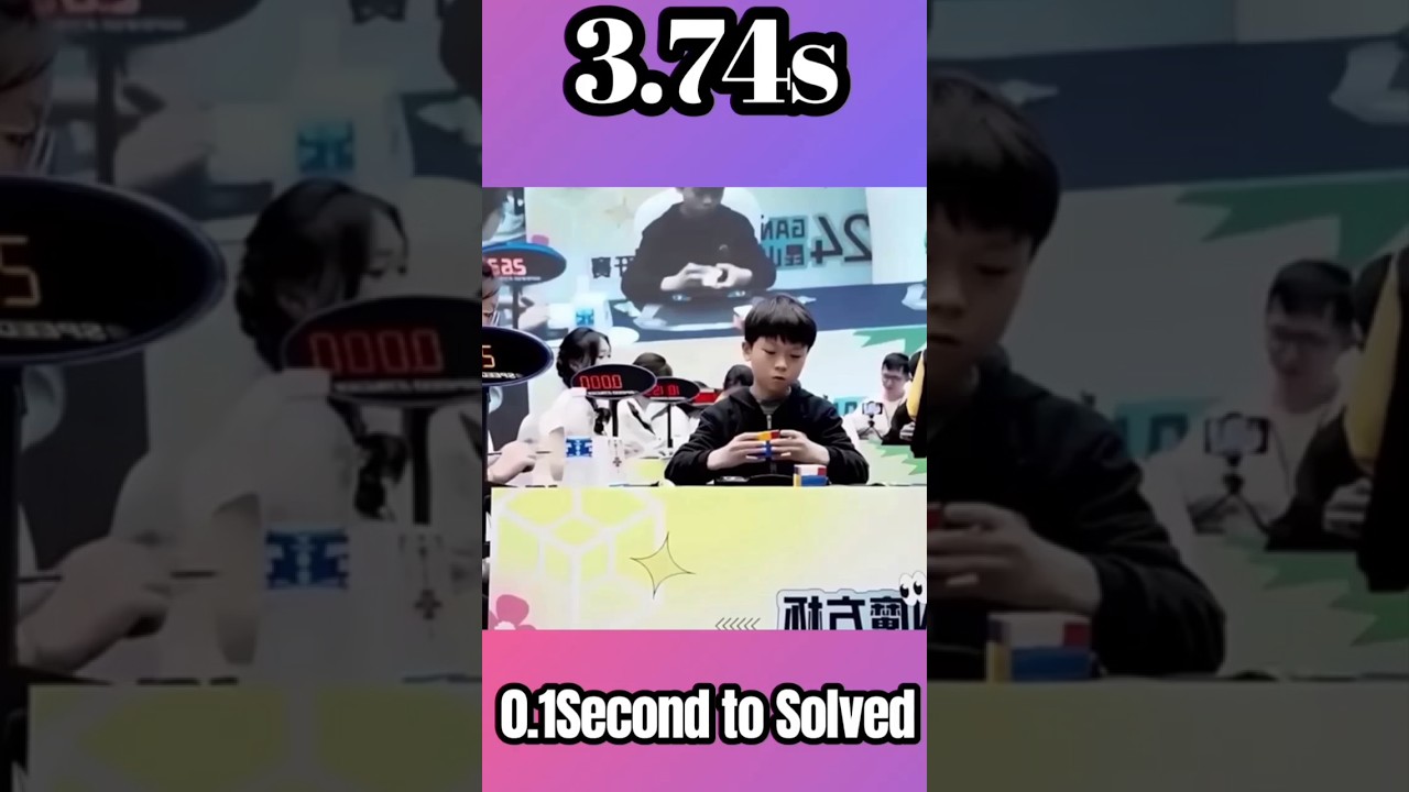 I Solved Rubik&rsquo;s Cube in 0.01 Seconds 😱 | New World Record?