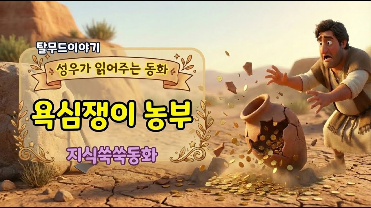 성우가 읽어주는 동화이야기 | 탈무드 | 욕심쟁이 농부 - 부자가 될 줄 알았는데!