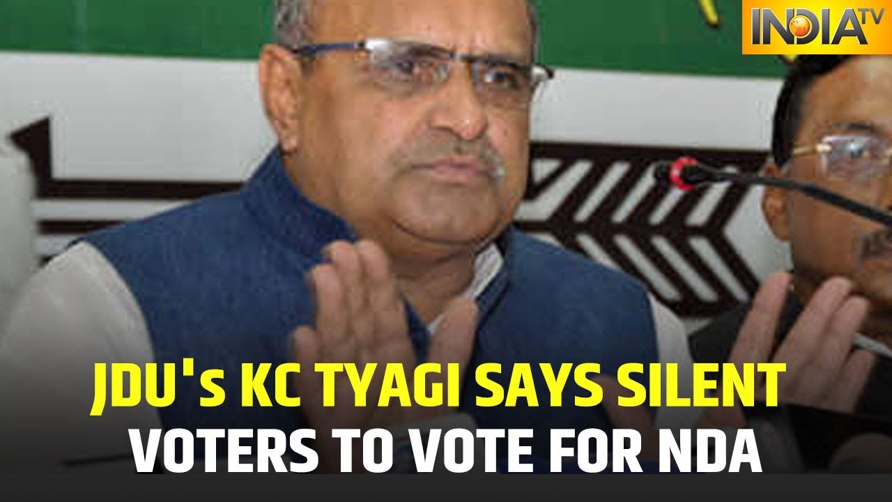 JD(U)'s KC Tyagi Says He Believes In 'Silent Voter,' Adds Nitish Did Best For Biharis' Welfare