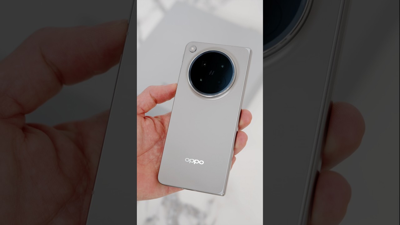 Распаковка и настройка OPPO Find N6 &mdash; складной телефон без заломов.
