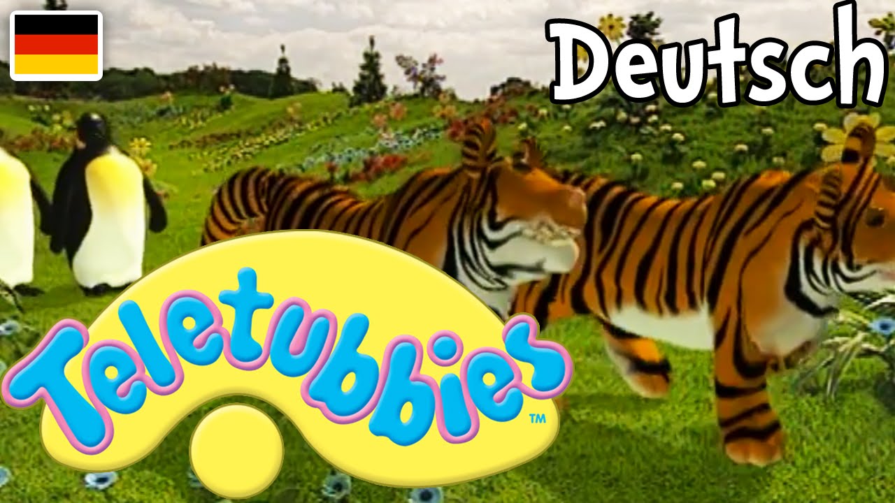 Teletubbies auf Deutsch: Blumen basteln