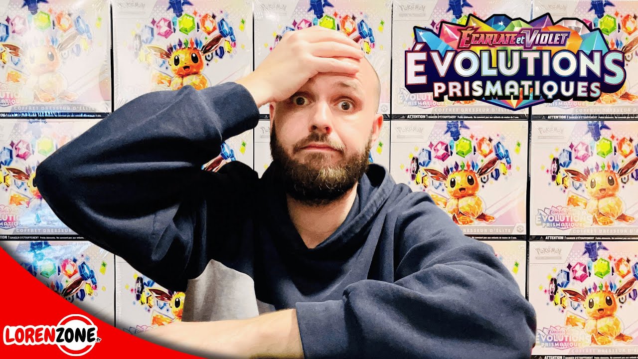 AVANT-PREMI&Egrave;RE POK&Eacute;MON : ETB - &Eacute;volutions Prismatiques / EV8.5 !! ✨