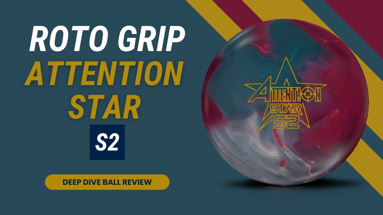 Roto Grip Attention Star S2 | Обзор мяча Deep Dive | Продолжение, которое вы так долго ждали 😊