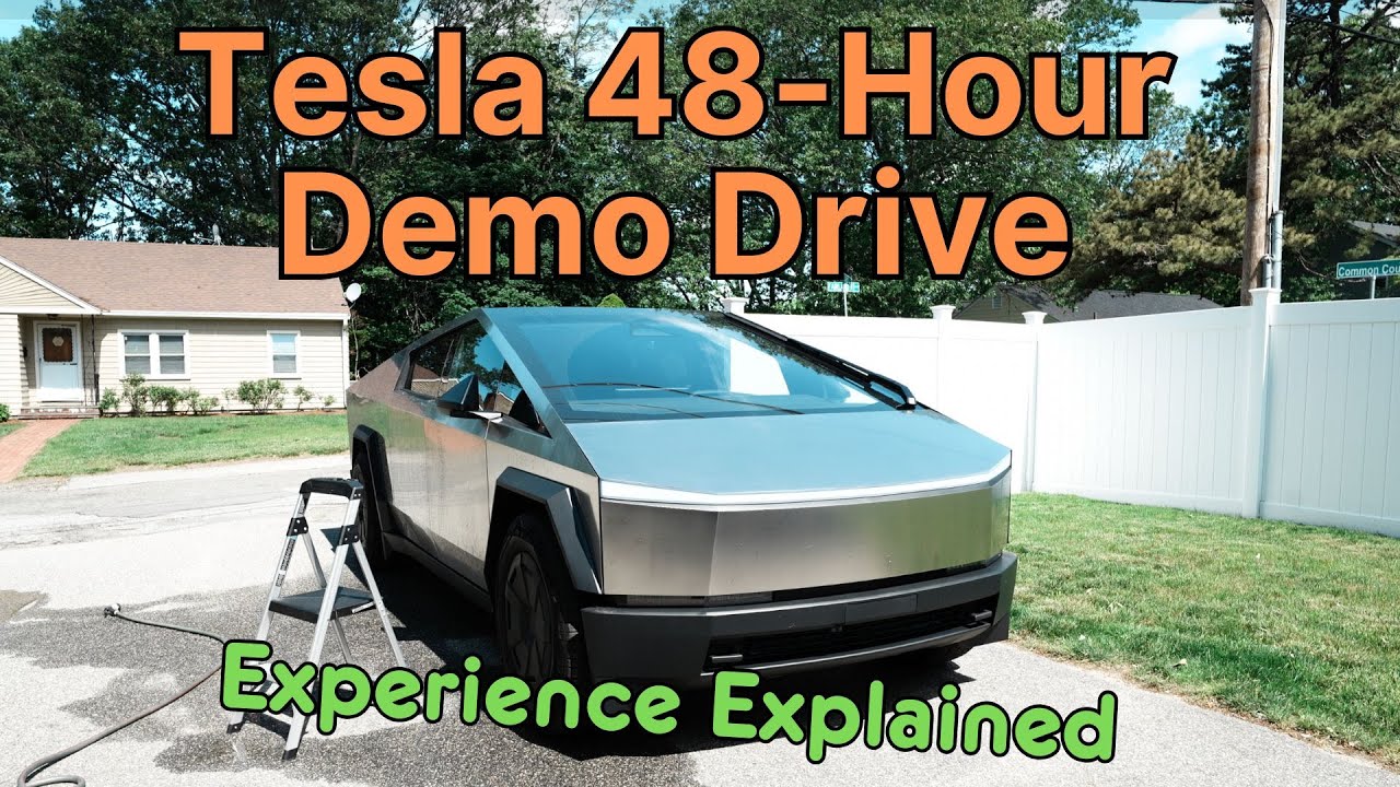 Tesla CyberTruck 48-hour Demo Drive | Complete Experience Explained | You should do it !!