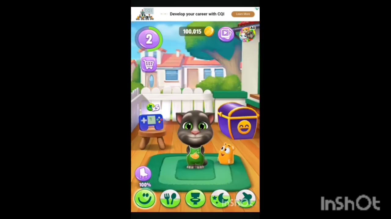 Reacting to Talking Tom 2 funny moments #Hoofio
