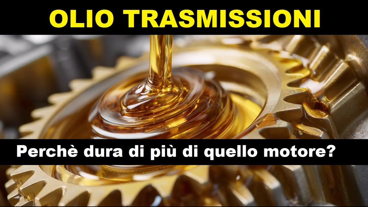 Perchè l'olio della trasmissione dura più a lungo di quello motore?