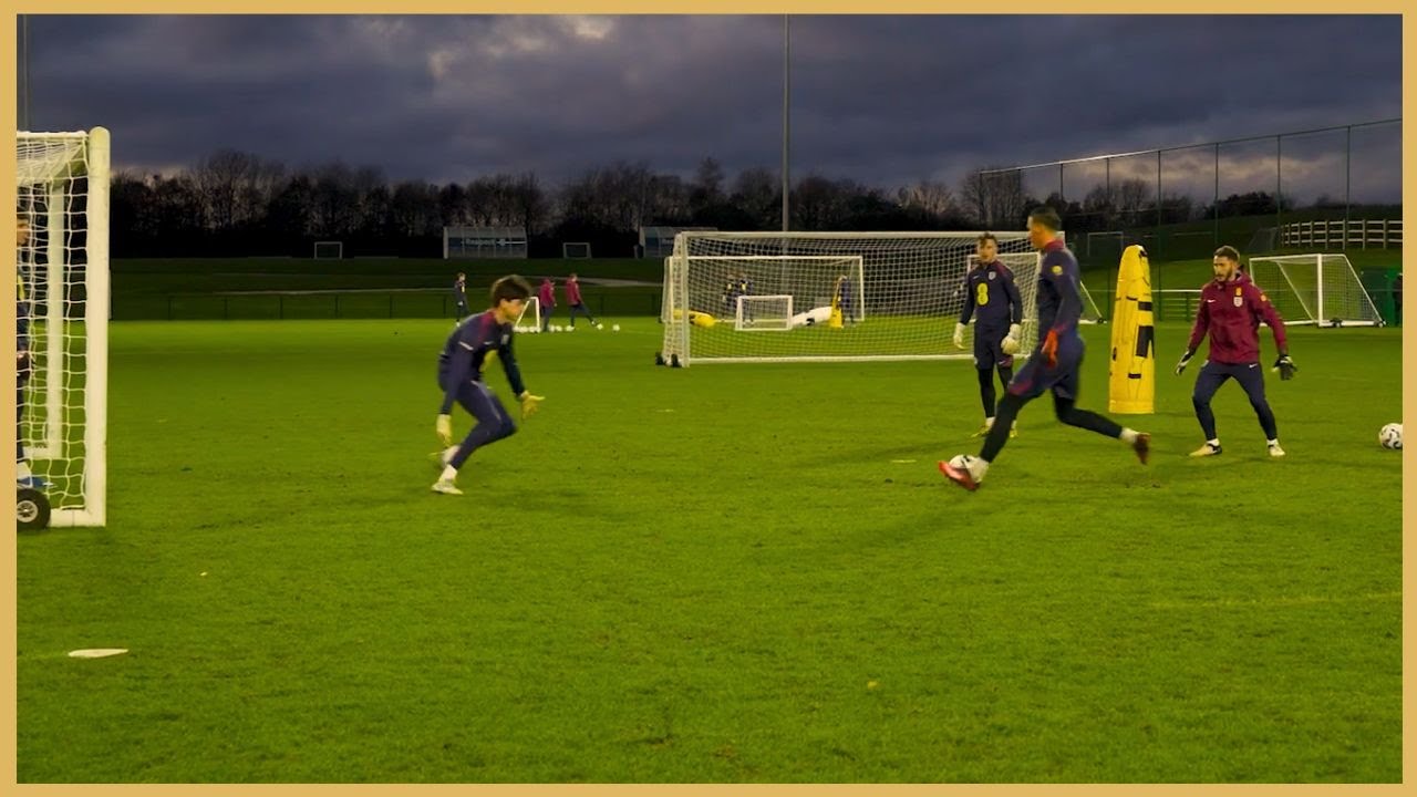 England - Goalkeeper Training