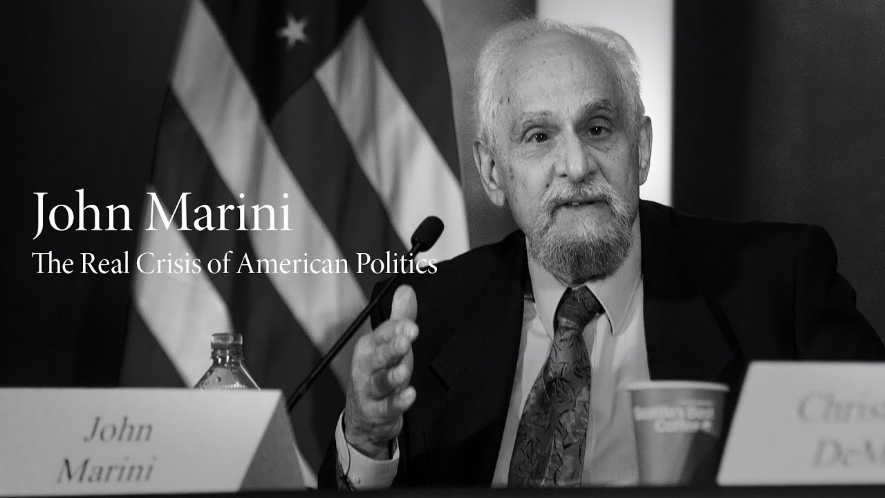 John Marini | The Real Crisis of American Politics