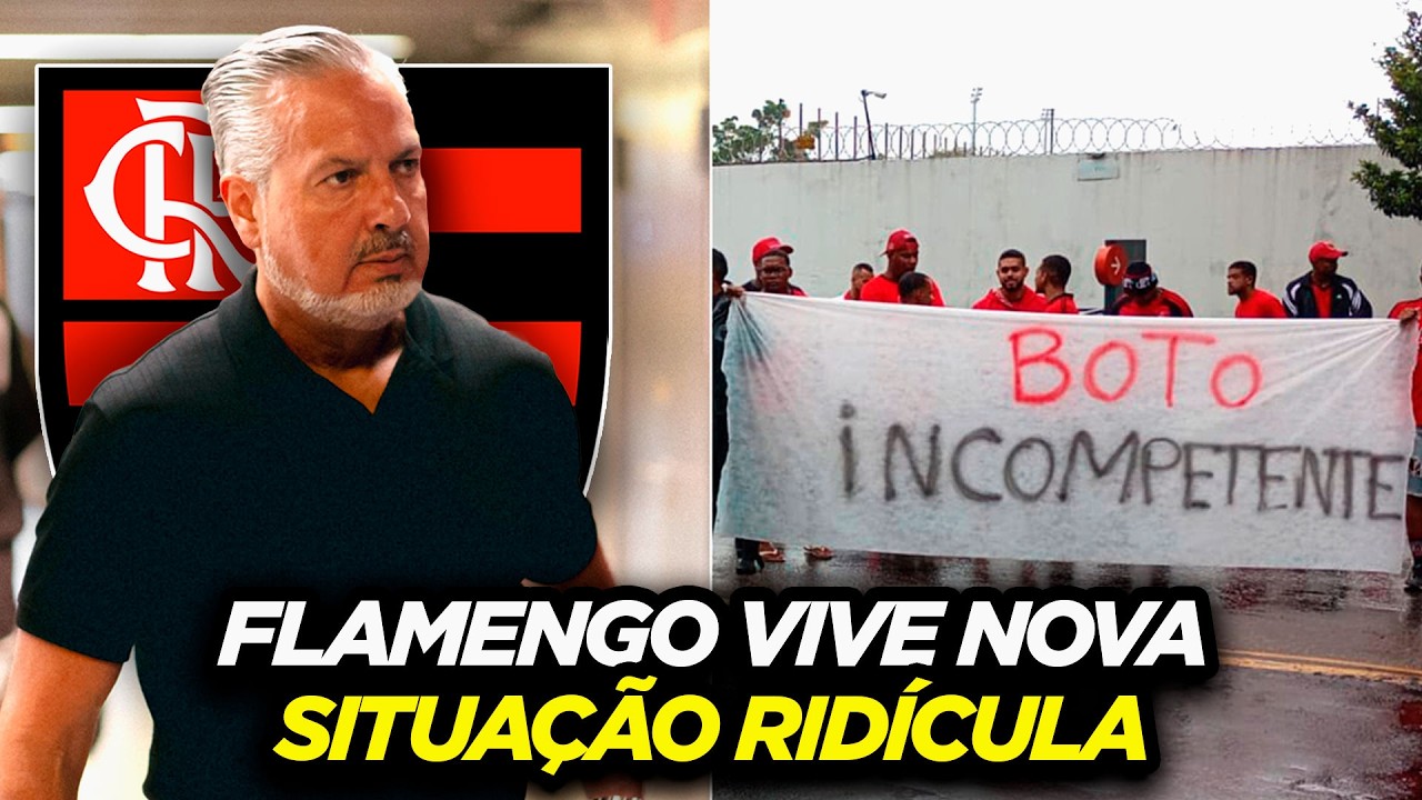 Flamengo vive mais uma situação ridícula em meio à crise