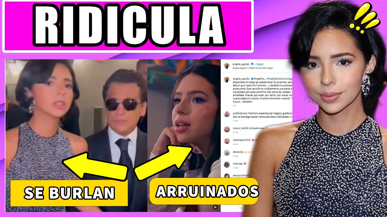 LOS RIDICULOS DE ANGELA AGUILAR PEPE AGUILAR Y CHRISTIAN NODAL NO PUEDEN CON LAS CRITICAS
