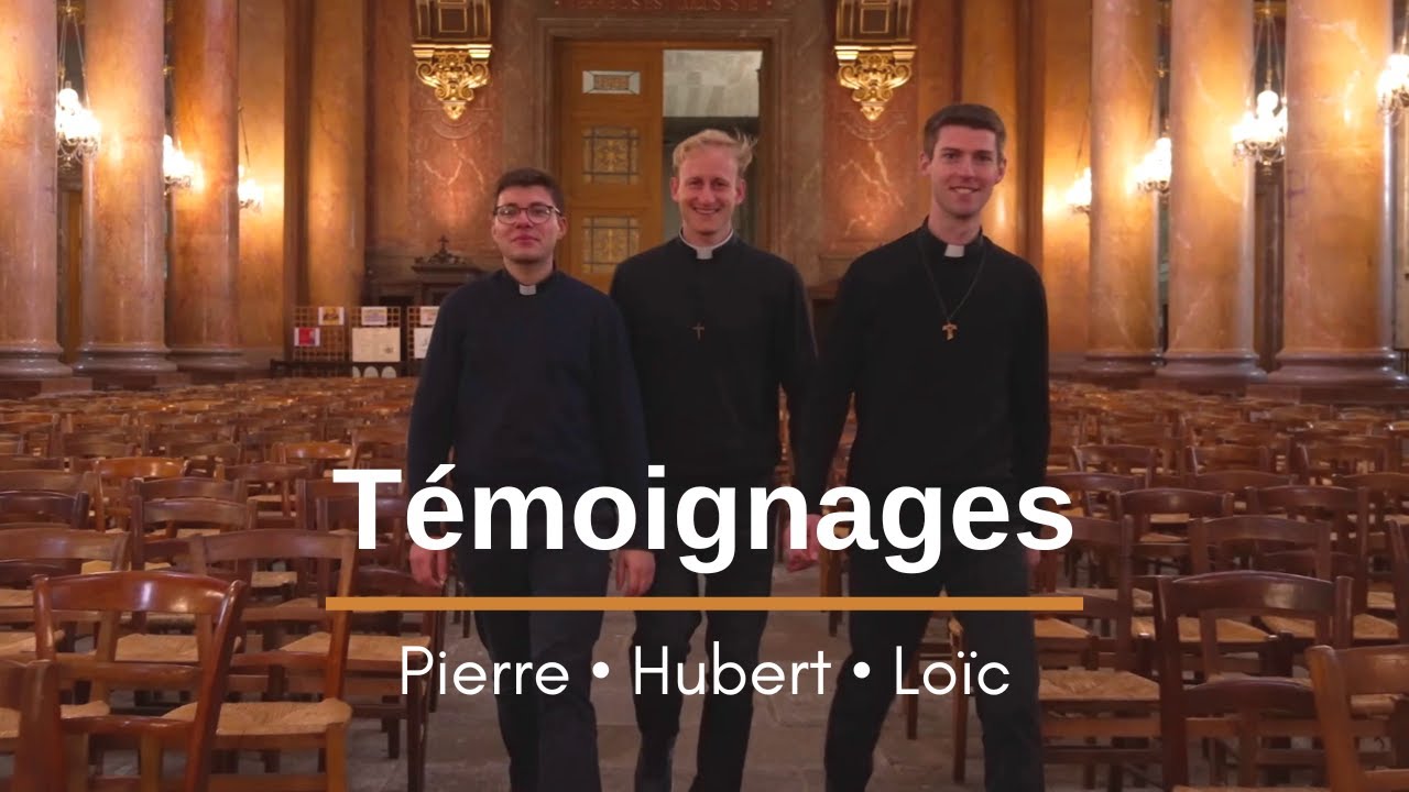 [TEMOIGNAGES] Loïc, Hubert et Pierre futurs prêtres du diocèse de Rennes