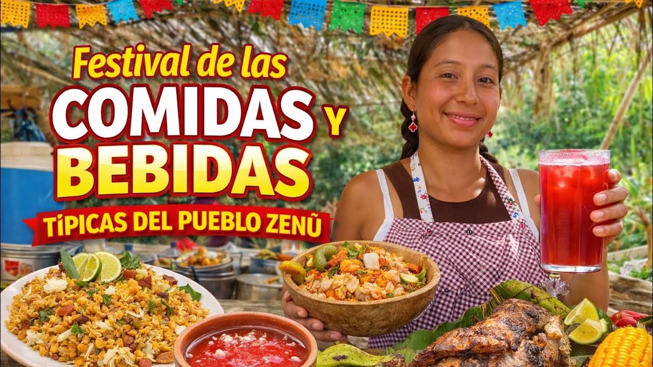 Festival de las comidas y bebidas típicas del pueblo zenú - Córdoba en vivo 