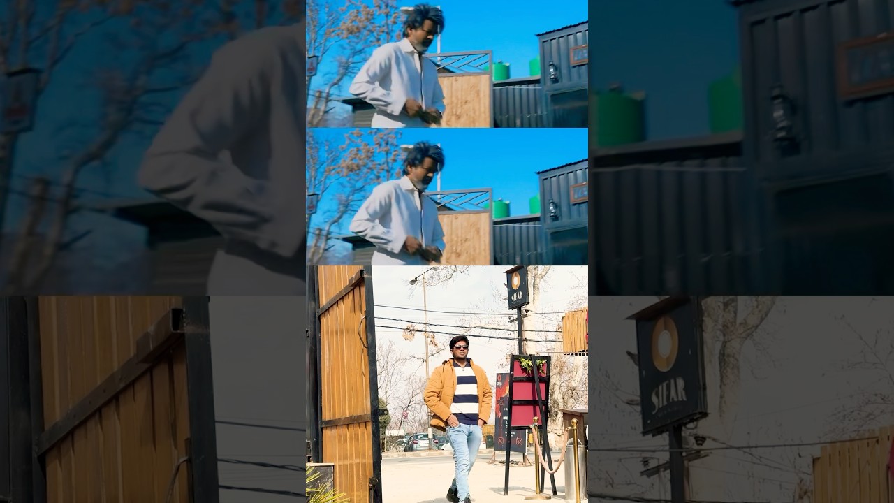 🔥 Leo Cafe Scene Recreated &ndash; Thalapathy Vibes! 💥🔥 #Leo #vijay #thalapathy  #shorts #trending