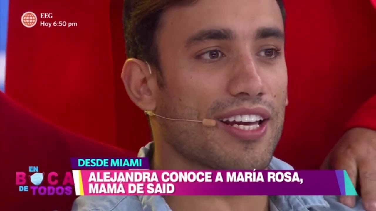 En Boca de Todos: Alejandra conoció a la madre de Said Palao en vivo (HOY)
