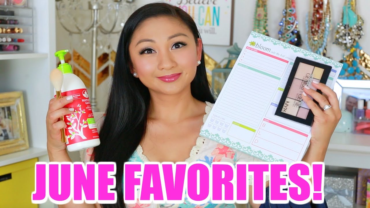 JUNE FAVORITES! KYLIE LIP KIT, BLOOM DAILY PLANNER, NYX STROBE OF GENIUS, MAKEUP FOREVER