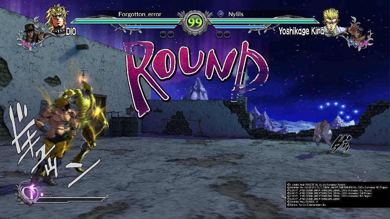 JoJo's Bizarre Adventure: All-Star Battle R Yoshikage Kira Ranked match