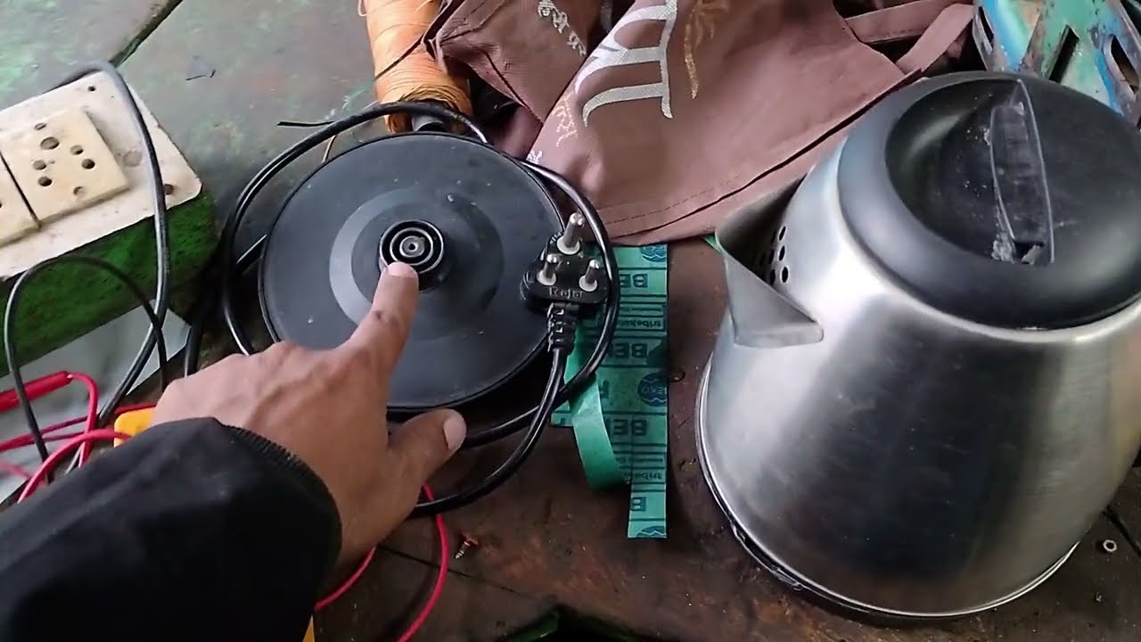 Electric kettle repair complete knowledge इलेक्ट्रिक कैटल रिपेयर की पूरी जानकारी#electrickettle 