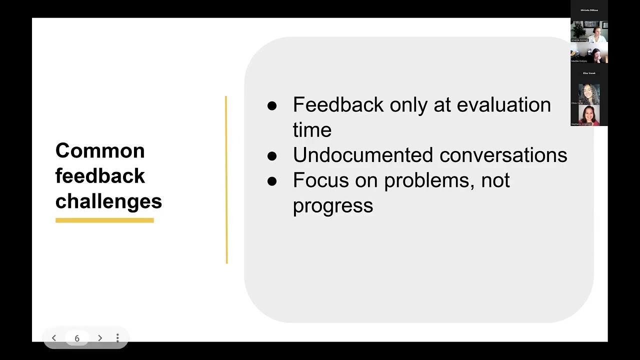 Framing and Delivering Effective Feedback- Work+ February Supervisor Workshop