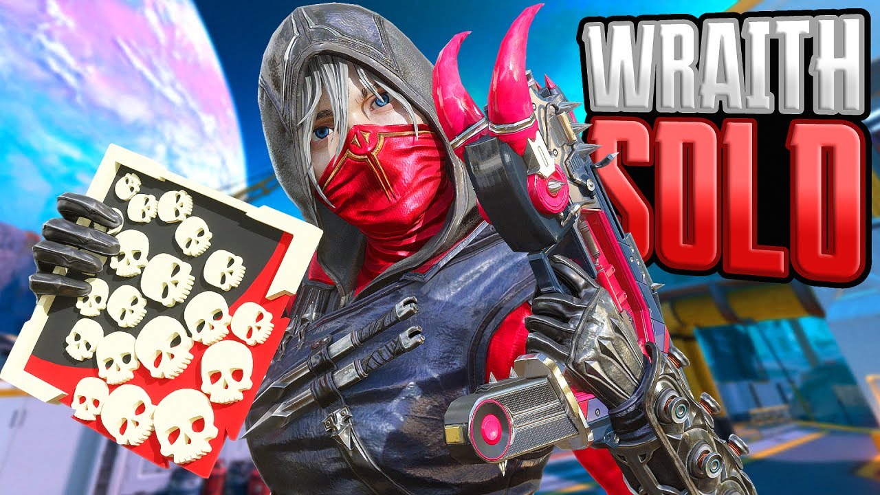 SOLO Wraith 20 KILLS AWESOME Apex Legends Gameplay Season 21