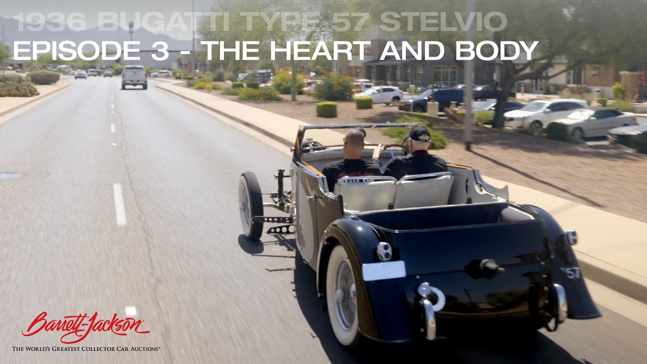 Carolyn & Craig Jackson's 1936 Bugatti Type 57 Stelvio // Episode 3 // CRAIG JACKSON COLLECTION