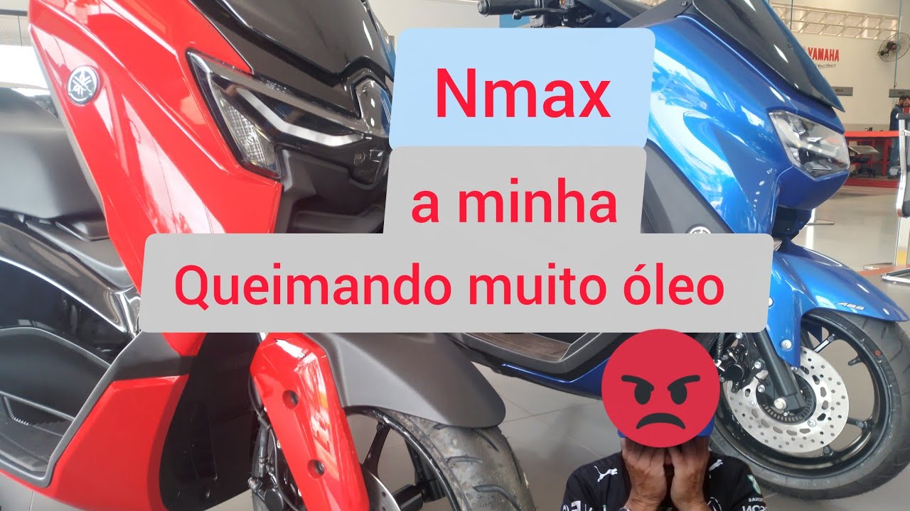Nmax queimando óleo do motor e muito @sergiobernardesnmax 