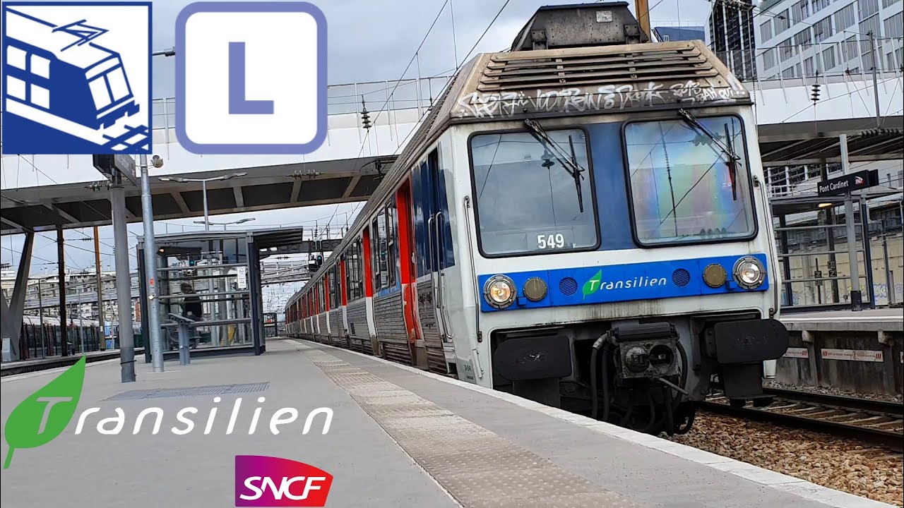 Transilien L [4K] Les Z6400 résistent toujours sur la ligne L du Transilien