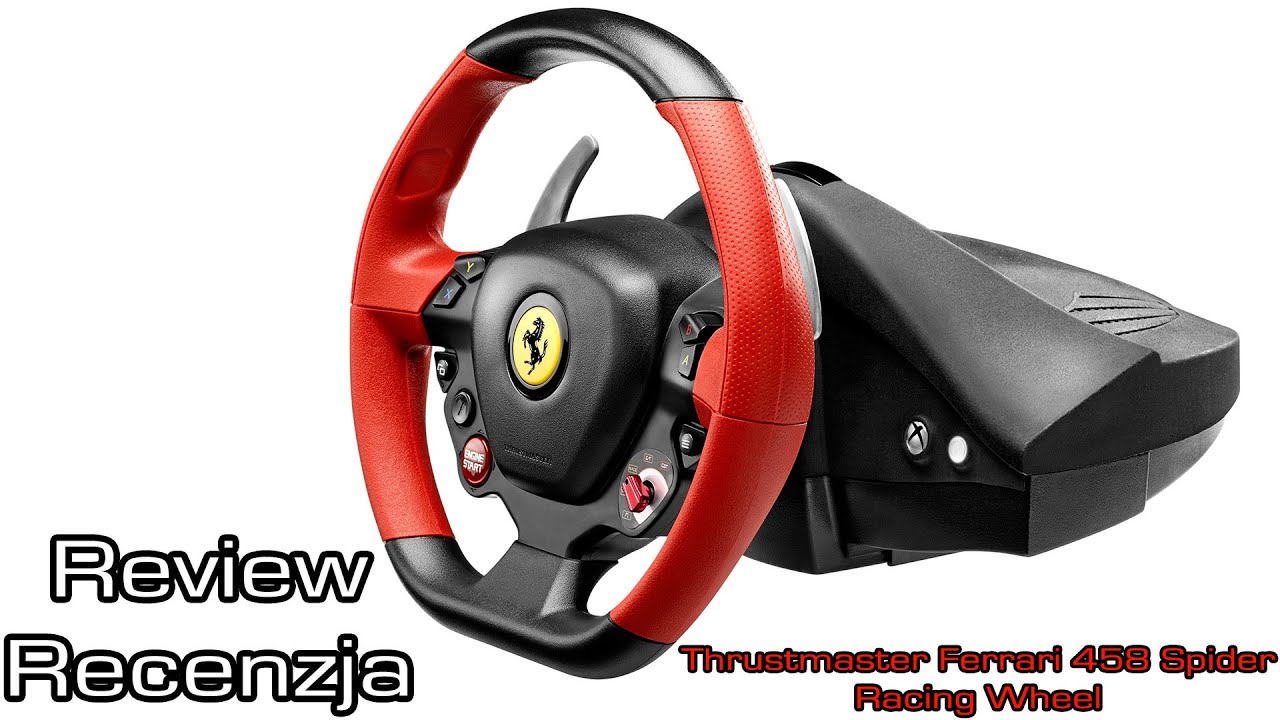 Thrustmaster Ferrari 458 Spider Racing Wheel - Recenzja/Review
