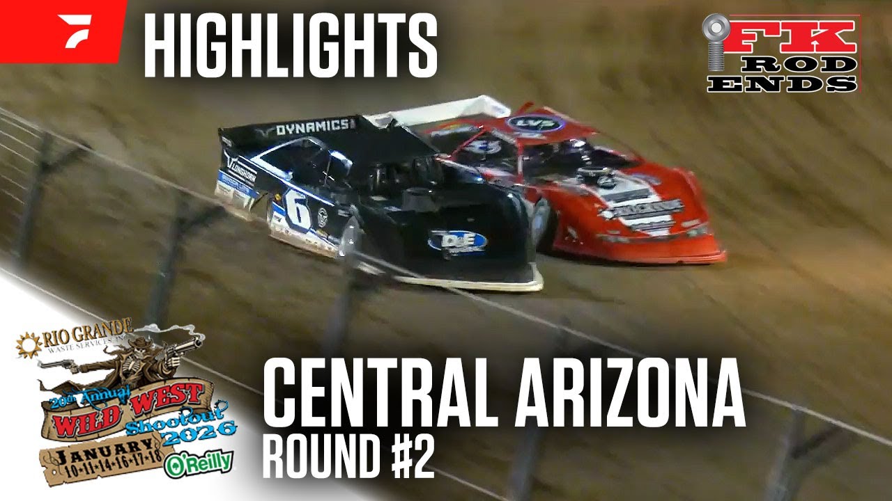 Night #2 | Wild West Shootout at Central Arizona Raceway 1/11/26 | Highlights